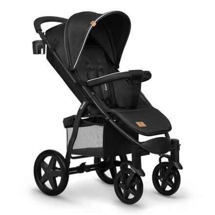 Športový kočík Lionelo ANNET PLUS black carbon