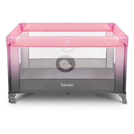 Cestovná postieľka Lionelo STEFI PINK OMBRE