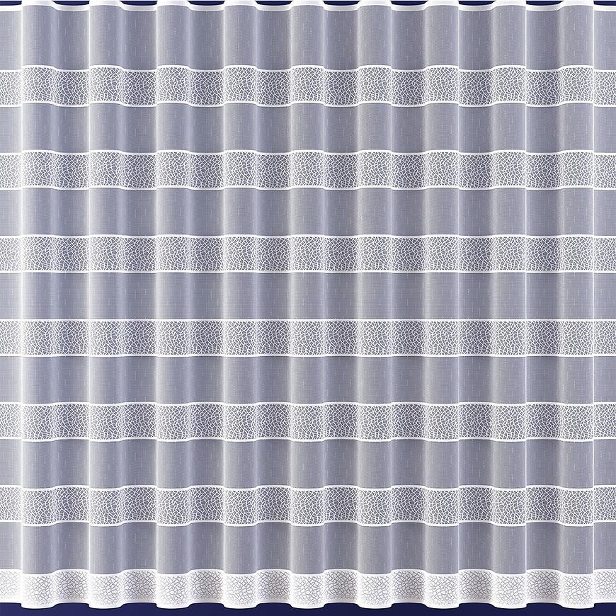 Žakarová záclona 618/D242 biely 180