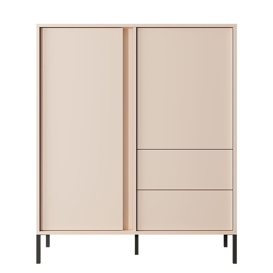 Komoda DAST vysoký 2D2S béžová