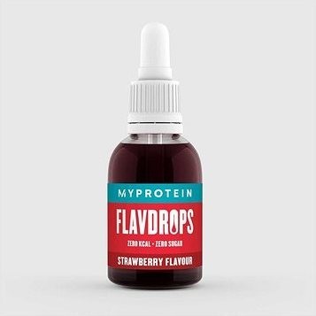 MyProtein FlavDrops 50 ml, jahoda