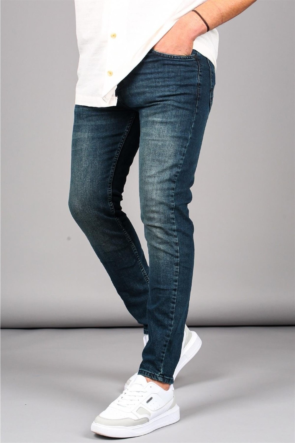 Madmext Jeans - Blue - Skinny