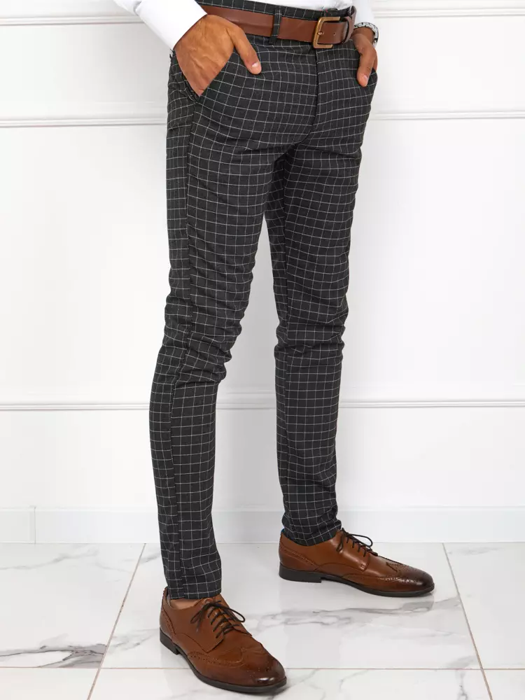 Dark grey men's trousers Dstreet