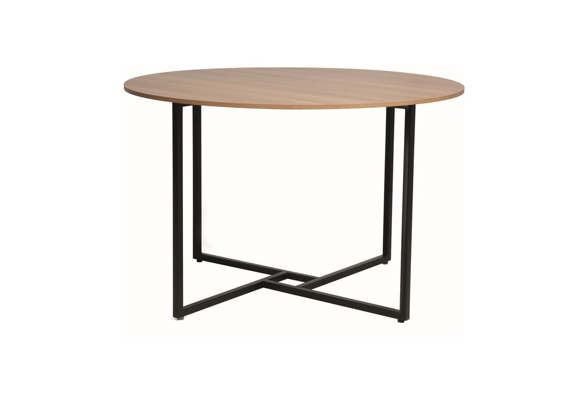 Expedo Jedálenský stôl ASANTE, 120x76, dub/čierna