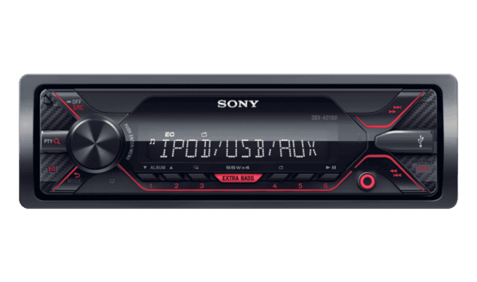 Sony autorádio DSX-A410BT bez mechaniky, USB,