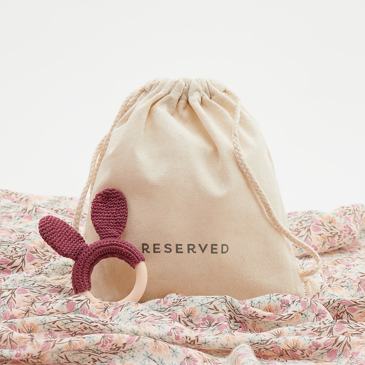 Reserved - Cuddly toy, toy & blanket - Ružová