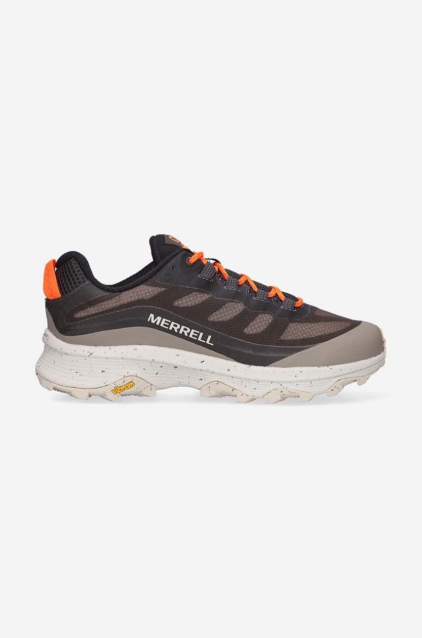 Topánky Merrell hnedá farba