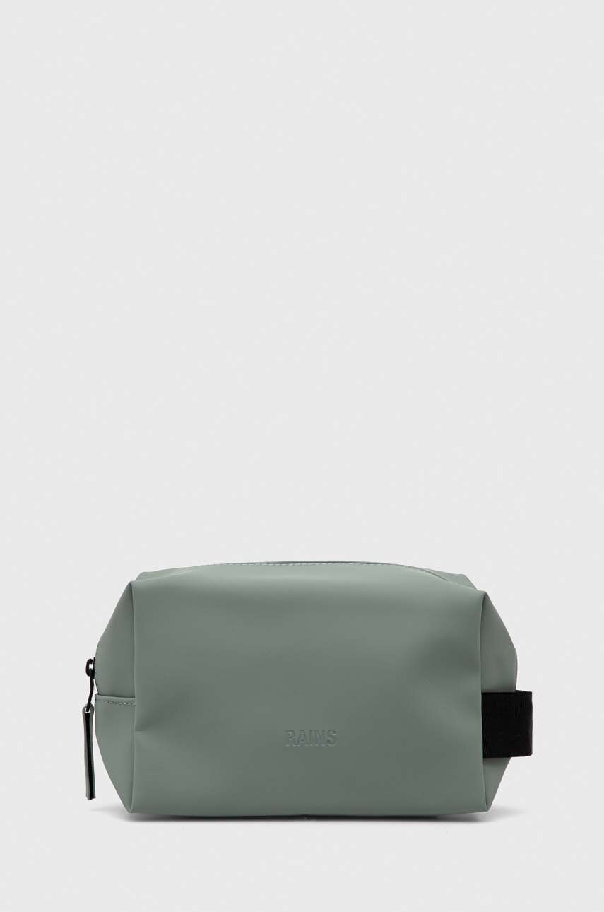 Kozmetická taška Rains 15580 Travel Accessories zelená farba