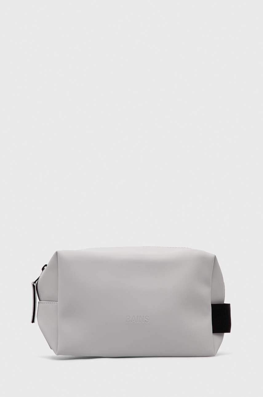 Kozmetická taška Rains 15580 Travel Accessories šedá farba