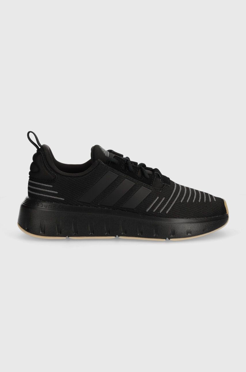 Detské tenisky adidas SWIFT RUN23 J čierna farba