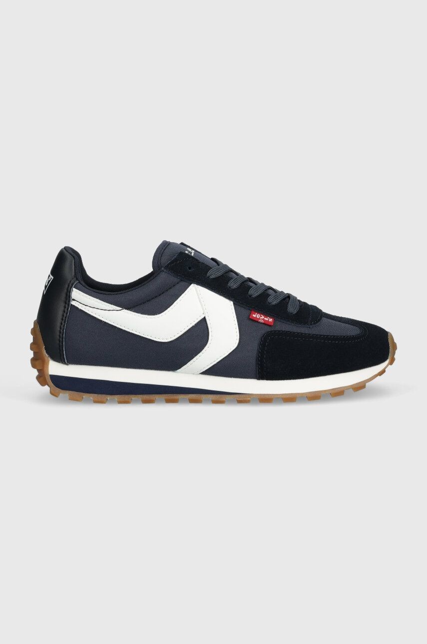 Tenisky Levi's STRYDER RED TAB tmavomodrá farba, 235400.17