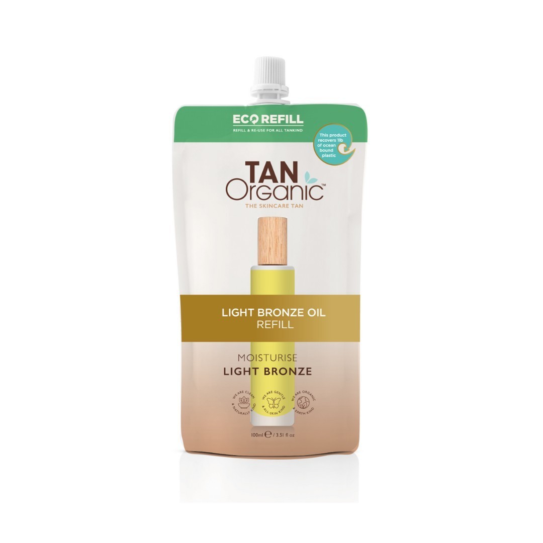 Tan Organic Samoopaľovací olej ( Light Bronze Oil) - náhradná náplň 200 ml