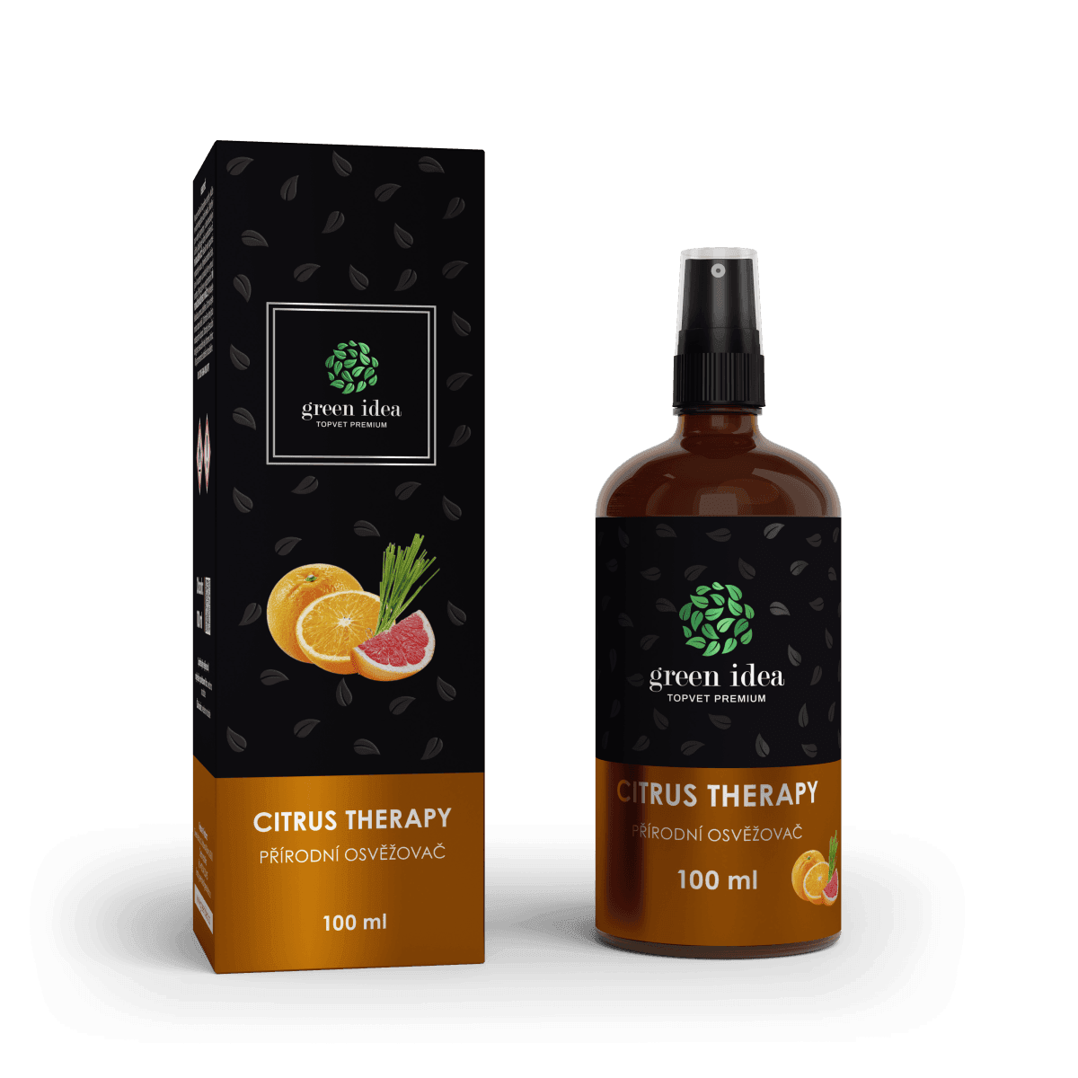 TOPVET GREEN IDEA CITRUS THERAPY - prírodný osviežovač vzduchu 100 ml 100 ml