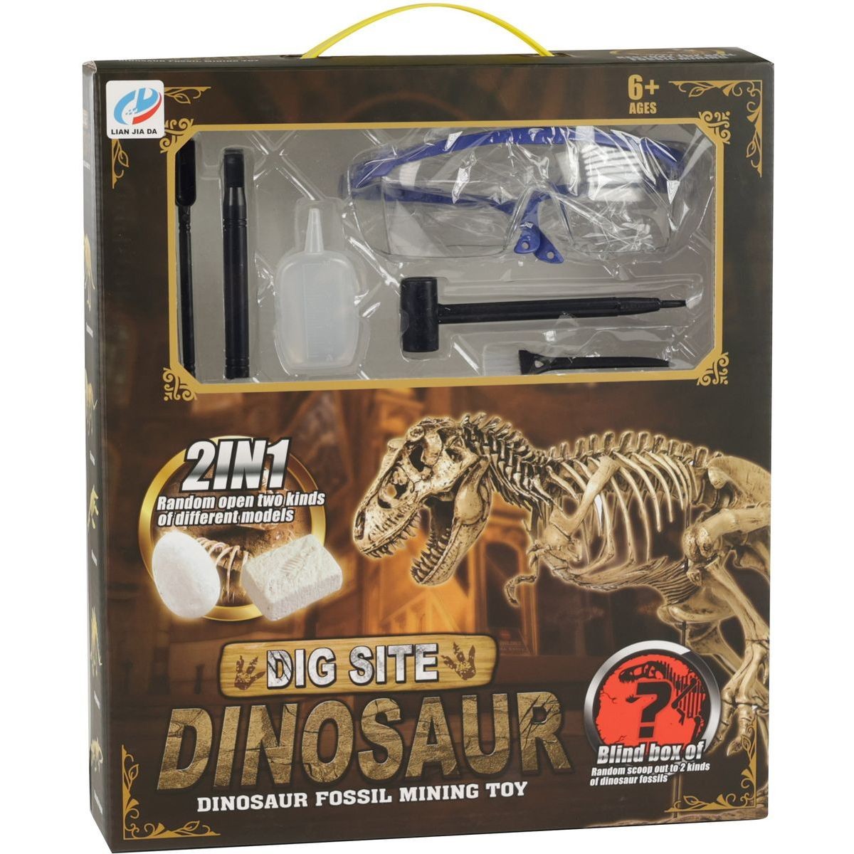 Rappa Archeologická sada svet dinosaurov 2 v 1