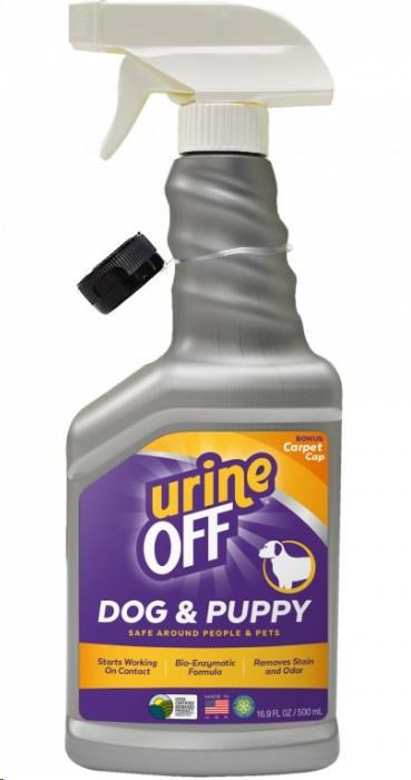 Urine Off Odstraňovač zápachu a škvŕn v spreji pre psov - 500 ml