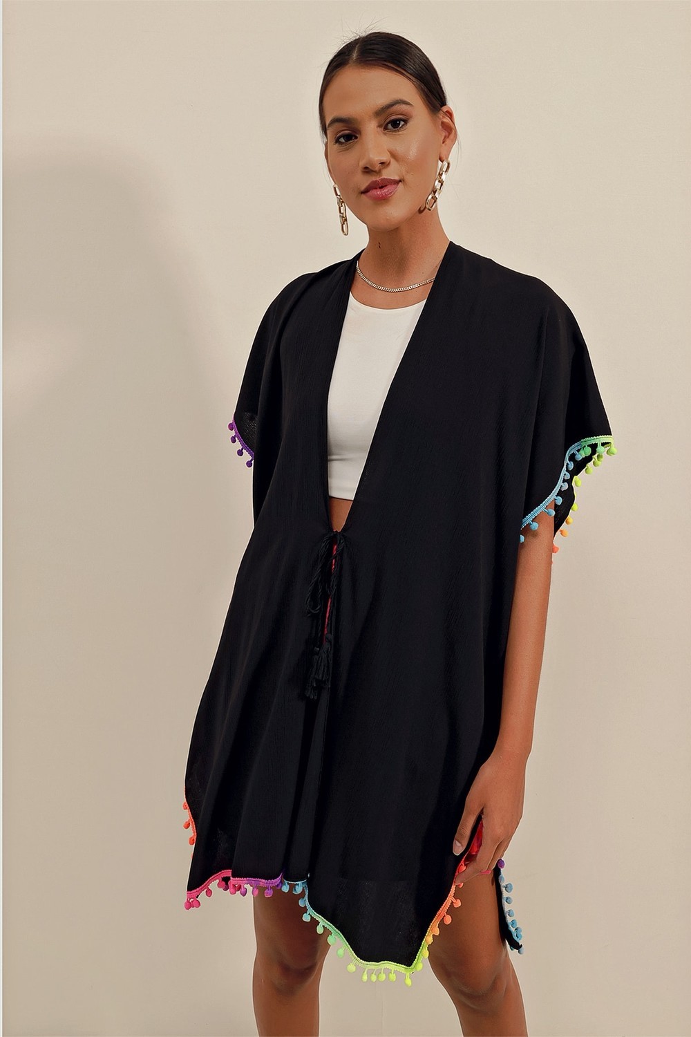 Bigdart Kimono & Caftan - Black - Regular fit
