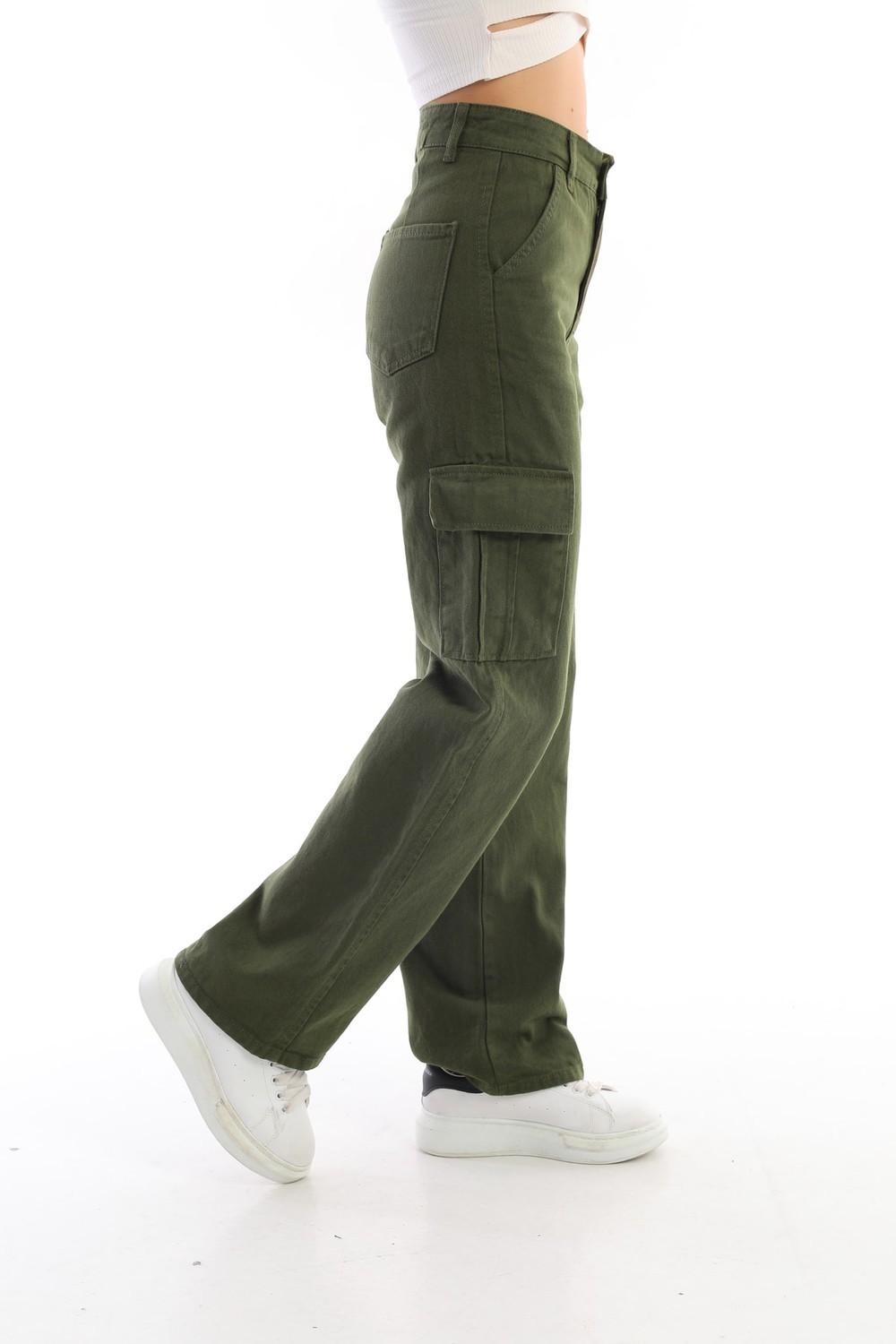 BİKELİFE Jeans - Khaki - Cargo