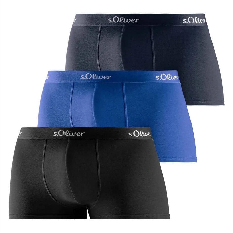 3PACK men's boxers S.Oliver multicolor