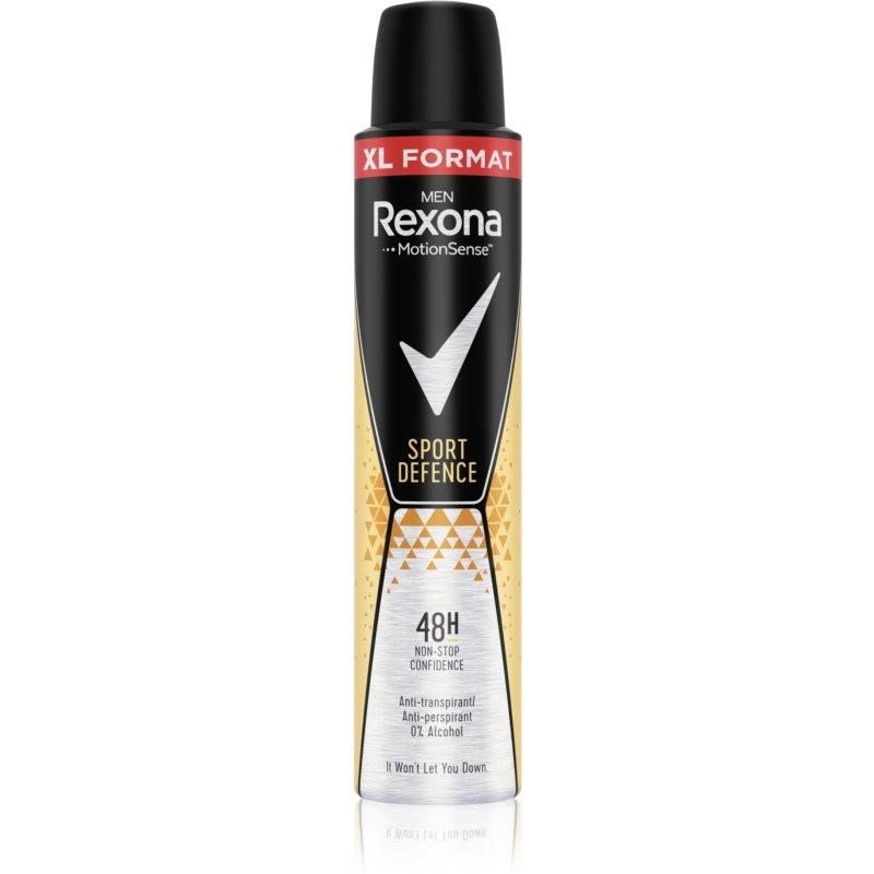 Rexona Men Sport Defence antiperspirant v spreji pre mužov XL 200 ml