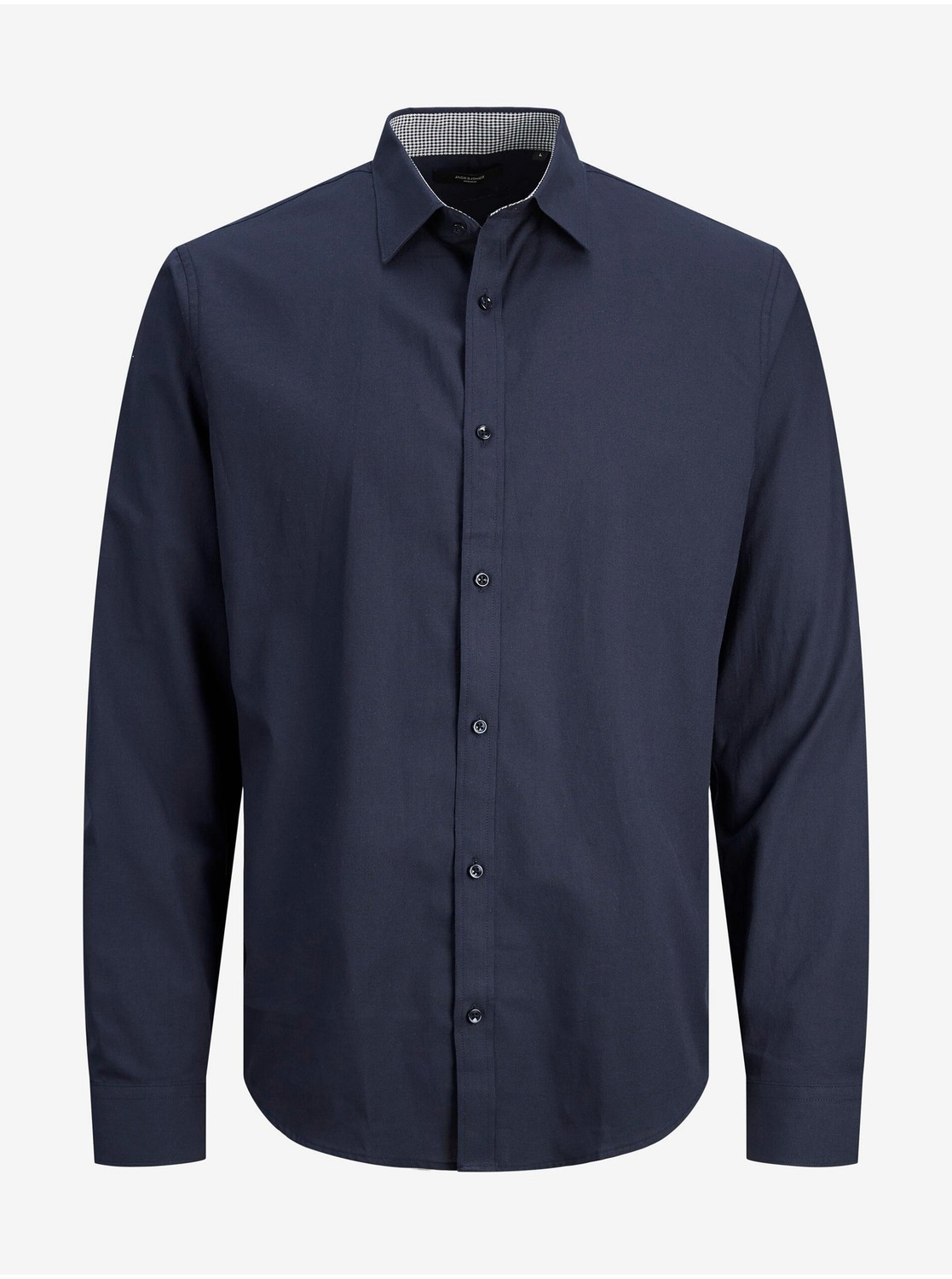Tmavomodrá pánska košeľa Jack & Jones Label