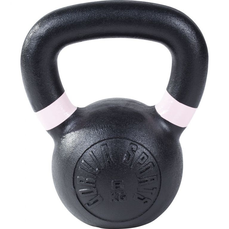 Gorilla Sports Kettlebell Olympia, čierna, 8 kg