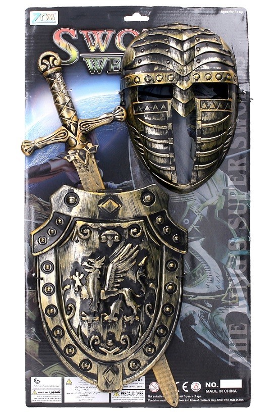 Rytierska plastová sada 