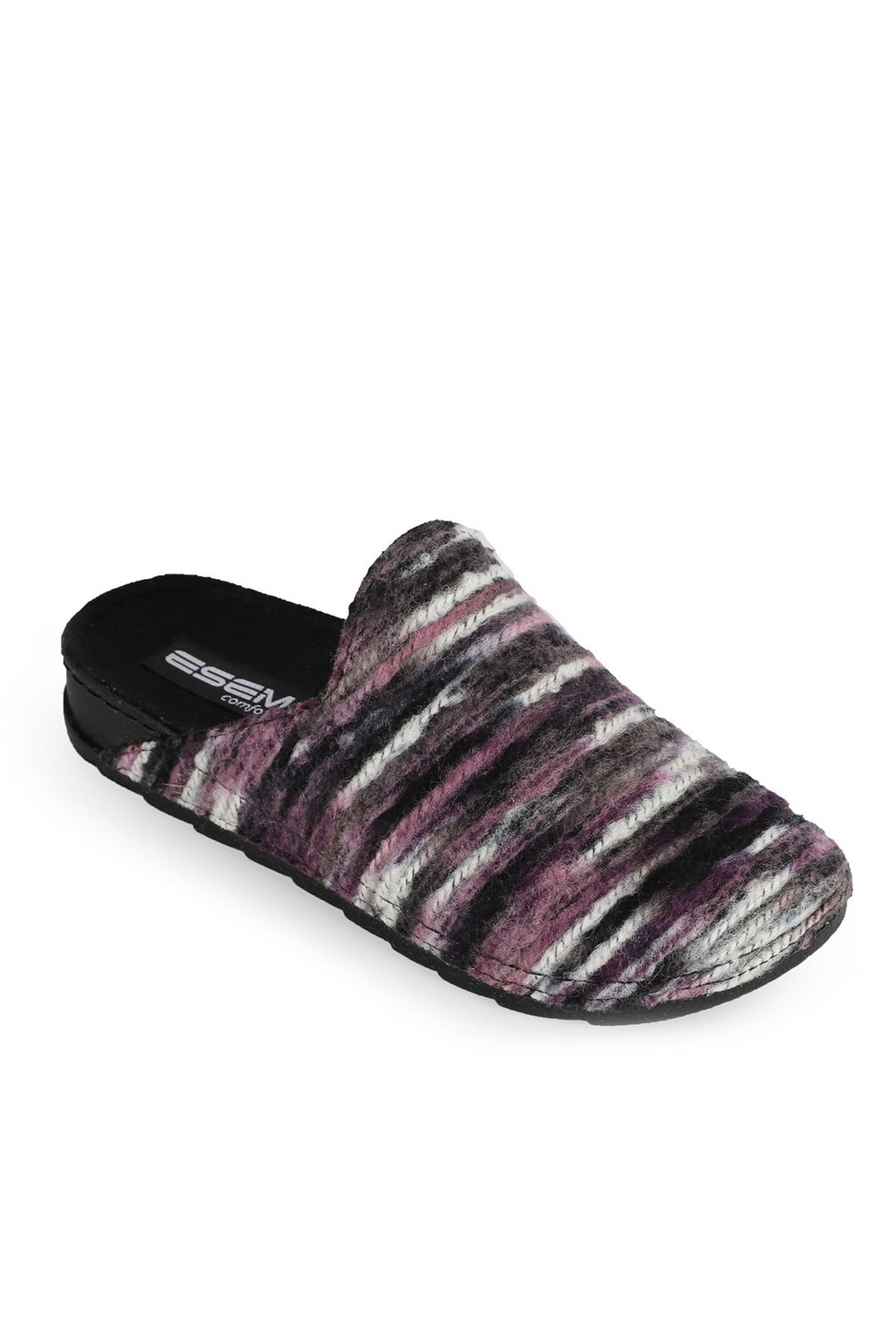 Esem Slippers - Purple - Flat