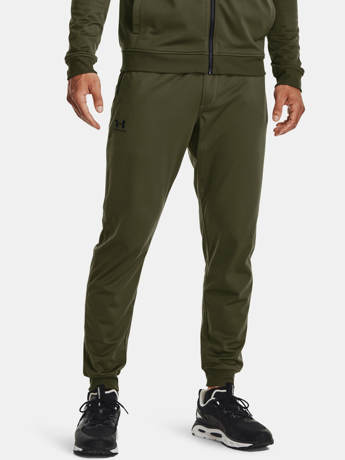 Under Armour Pants SPORTSTYLE TRICOT JOGGER-GRN - Men's