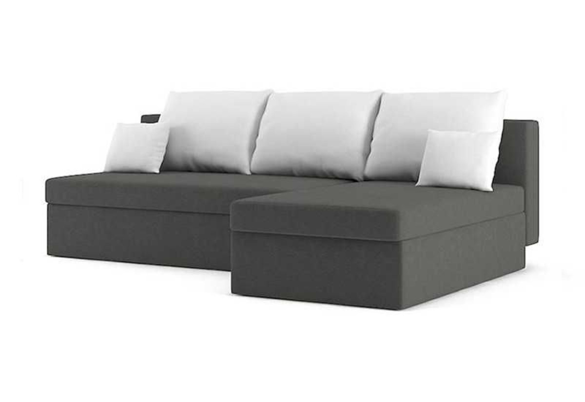 Expedo Rohová rozkladacia sedačka SUNNY,200x75x140,haiti 14/haiti 0,pravá