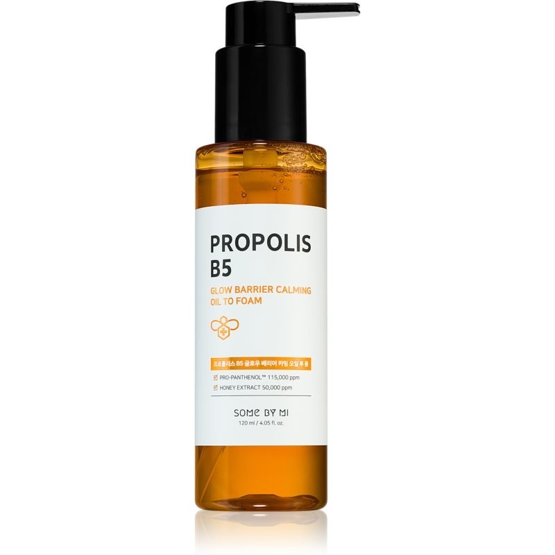 Some By Mi Propolis B5 Glow Barrier upokojujúci čistiaci olej pre citlivú pleť 120 ml