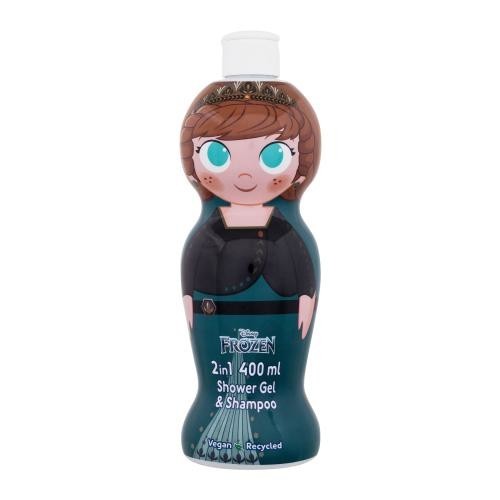 Disney Frozen Anna 2in1 Shower Gel & Shampoo 3D 400 ml sprchovací gél pre deti