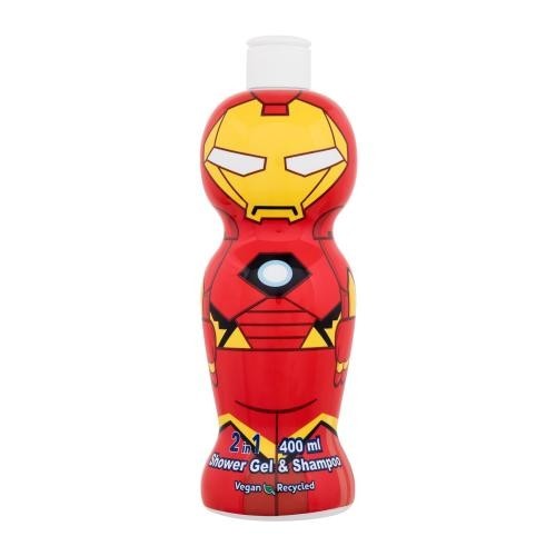 Marvel Avengers Iron Man 2in1 Shower Gel & Shampoo 400 ml sprchovací gél pre deti