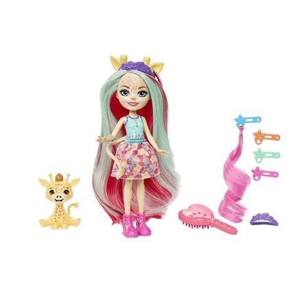 Mattel ENCHANTIMALS DELUXE BÁBIKA - GILLIAN ŽIRAFOVÁ