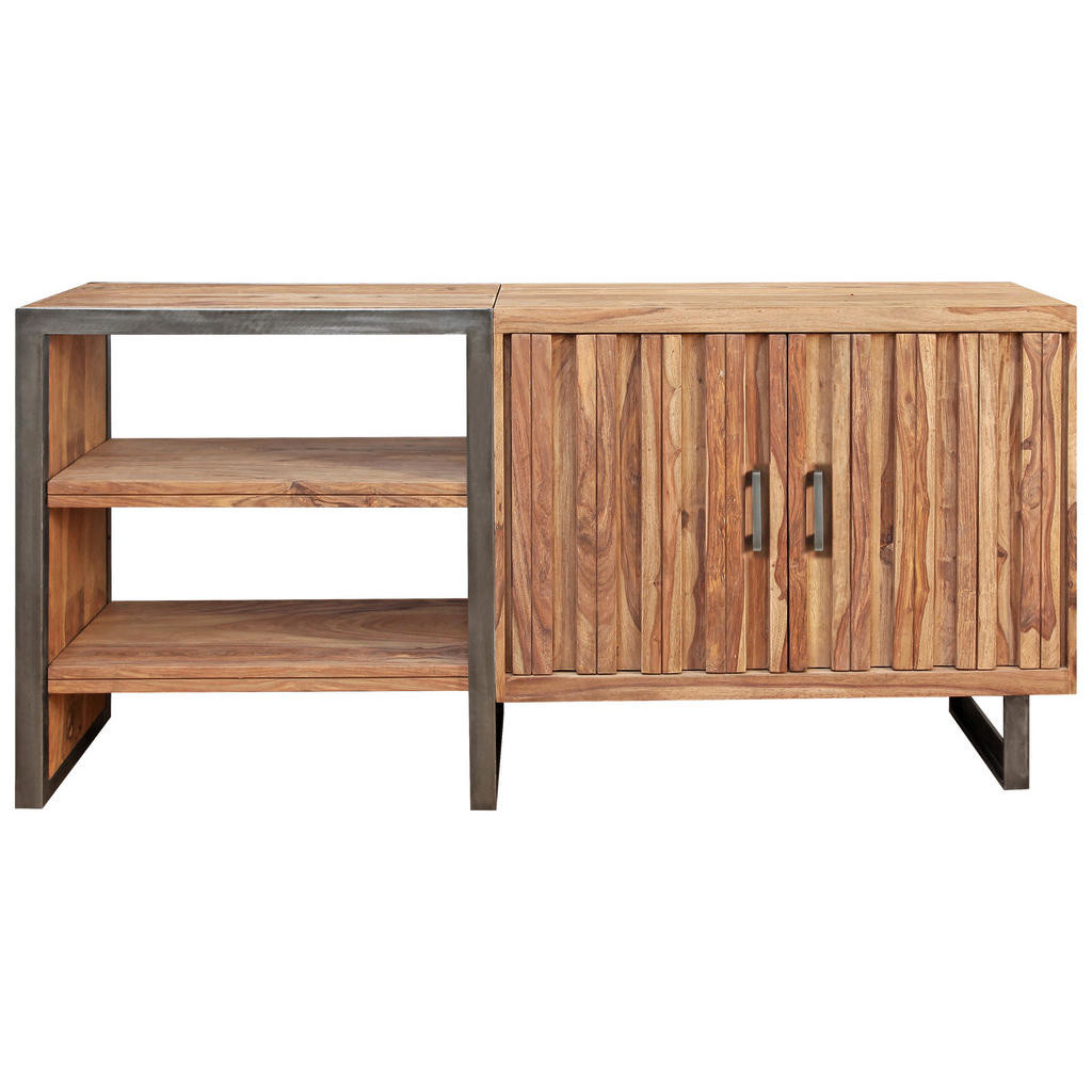 MID.YOU KOMODA, sheesham, farby sheesham, 156/75/40 cm