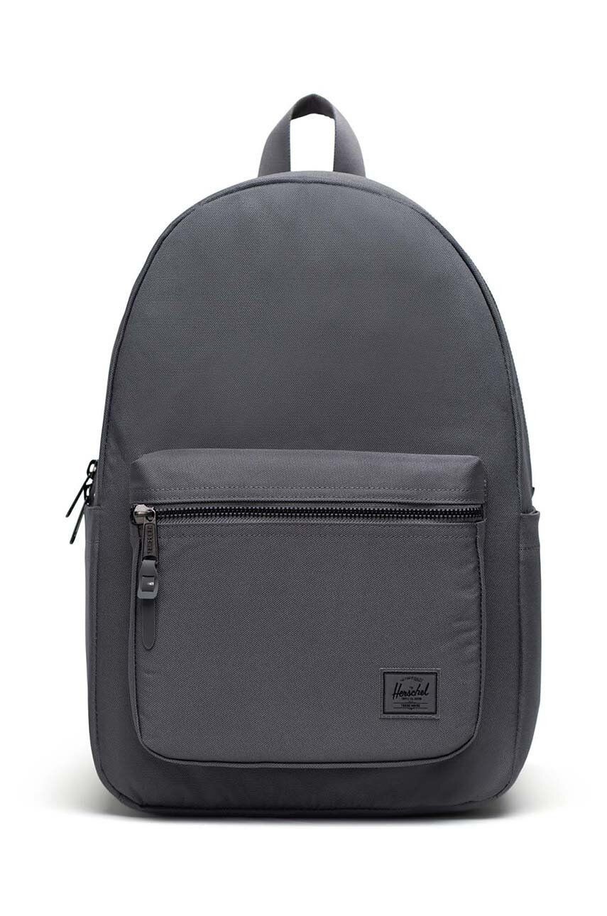 Ruksak Herschel Settlement Backpack šedá farba, veľký, jednofarebný