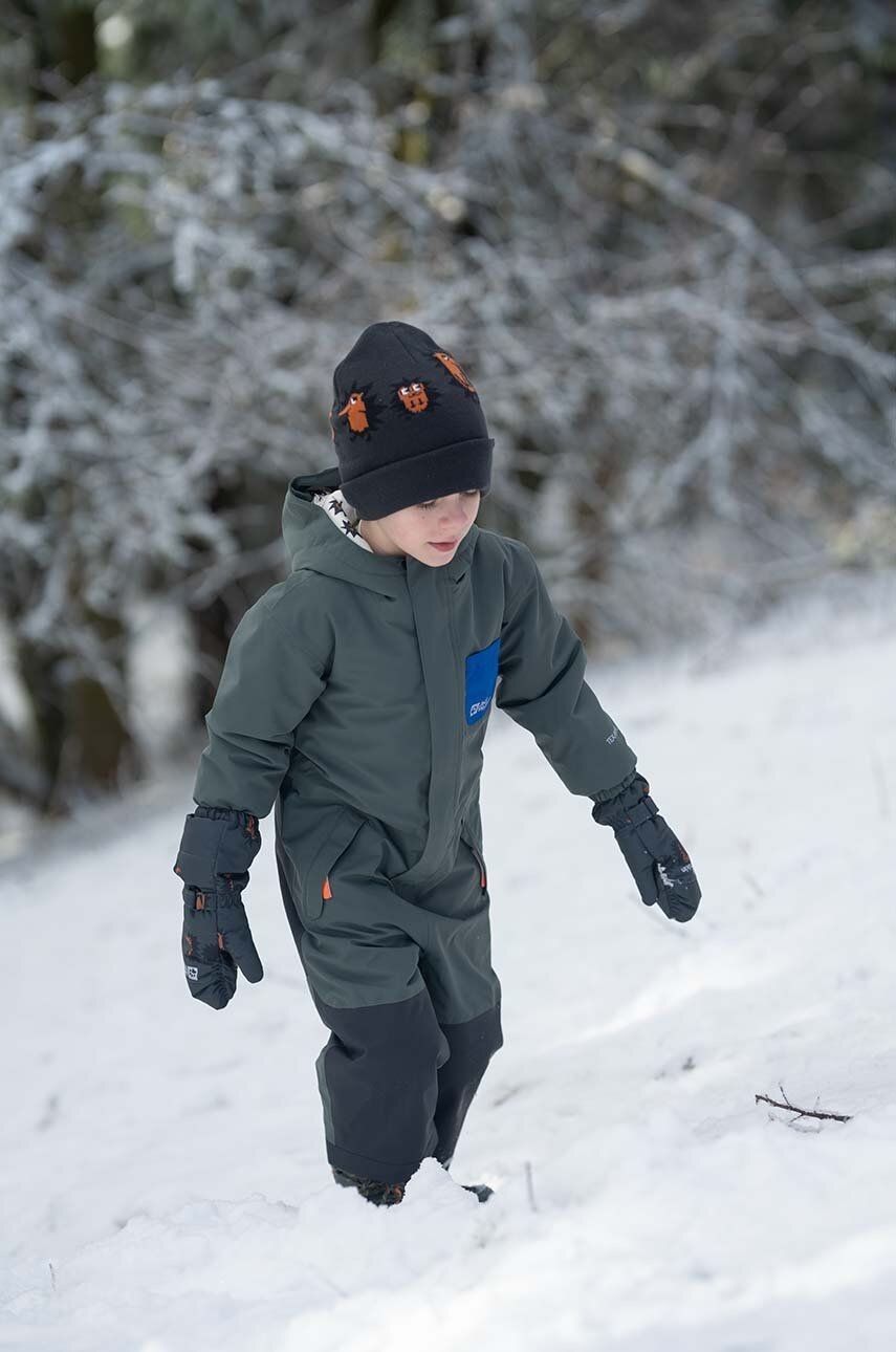 Detský overal Jack Wolfskin GLEEL 2L INS šedá farba