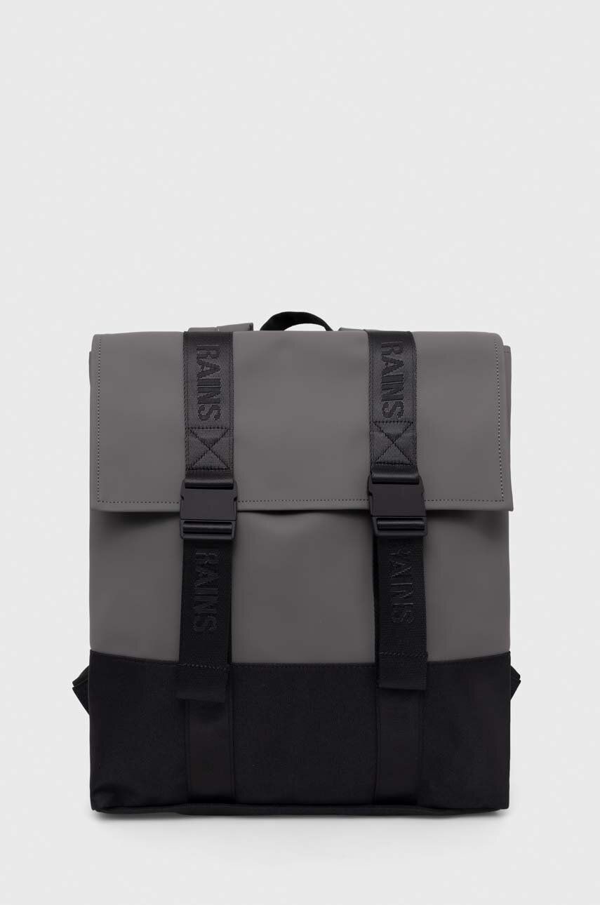 Ruksak Rains 14310 Backpacks šedá farba, veľký, vzorovaný