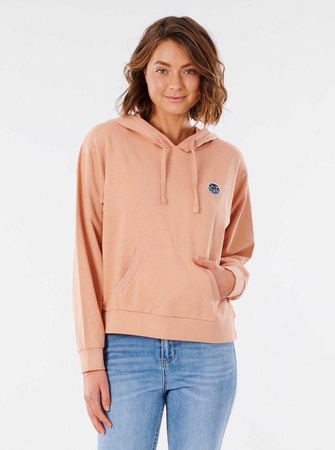 Oranžová mikina s kapucou Rip Curl