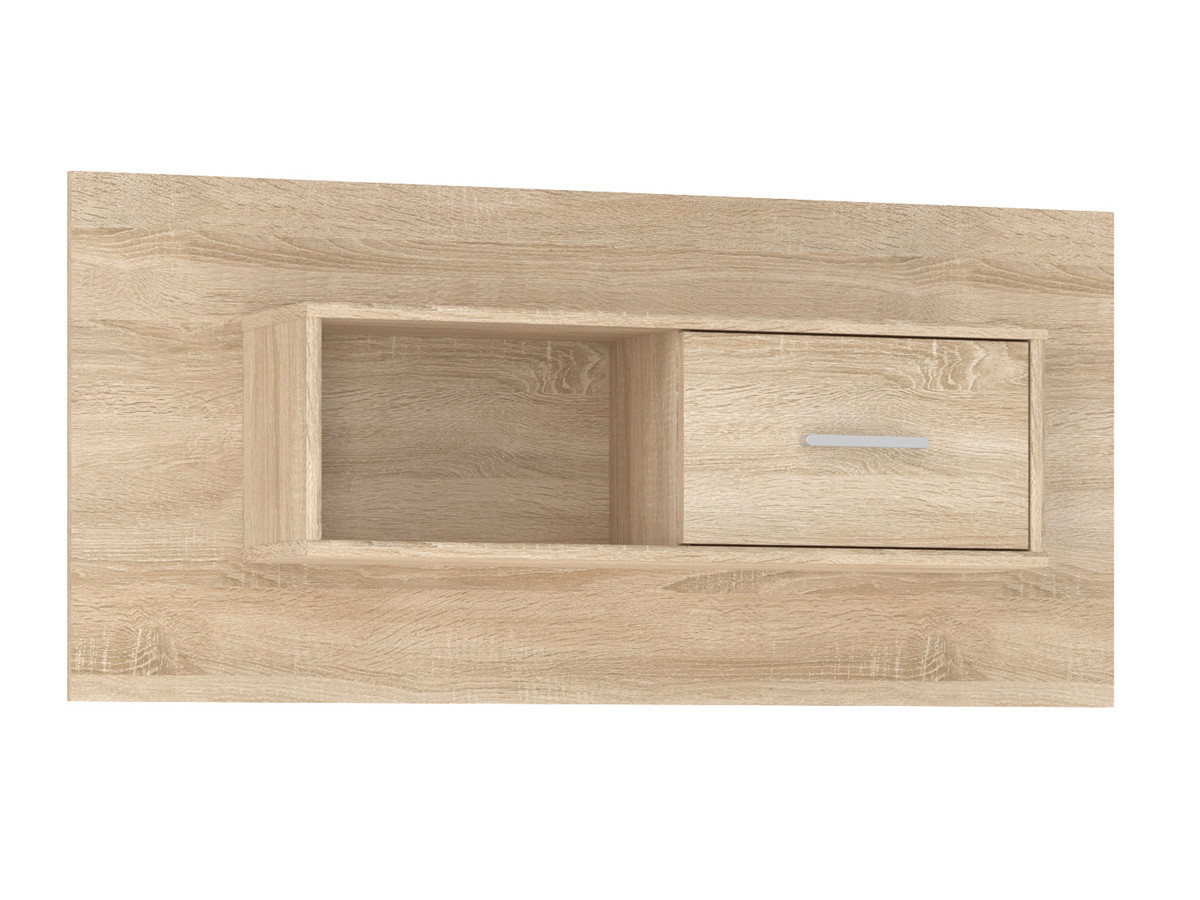 KONDELA Teyo 1D poličkový systém dub sonoma