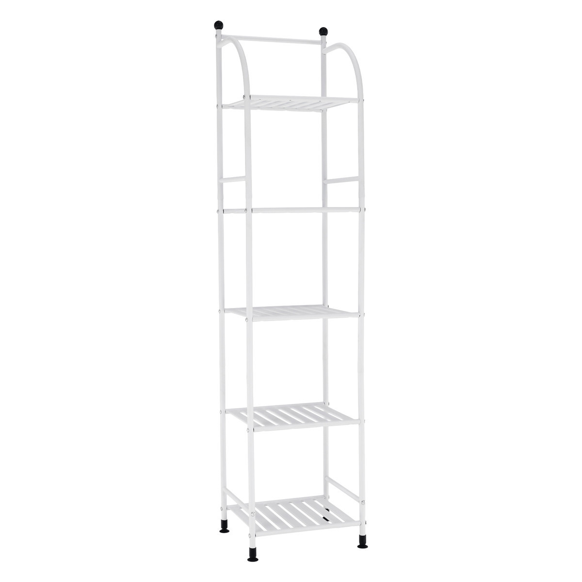 KONDELA Lauro regál biela