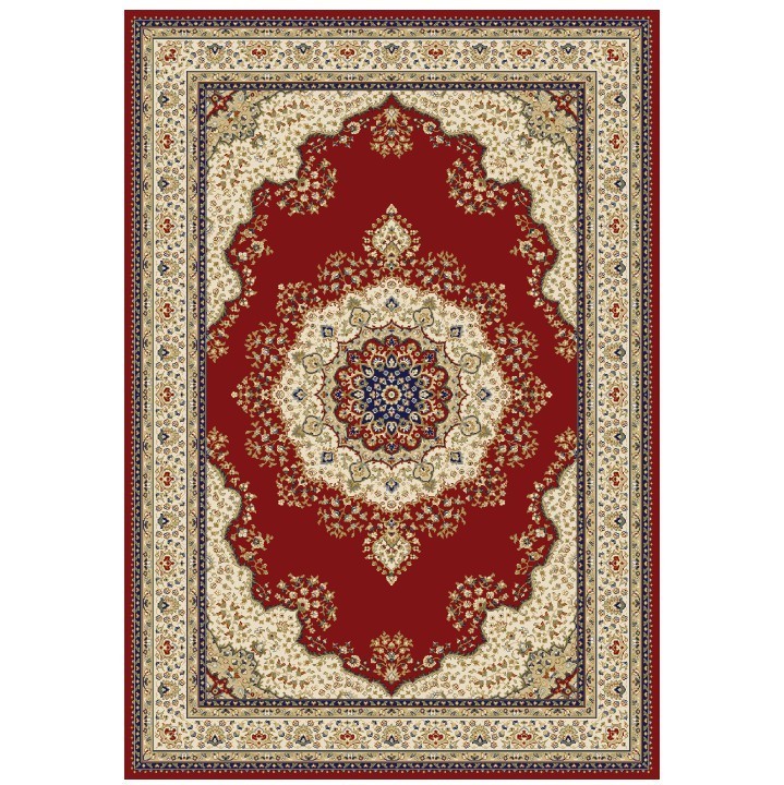 KONDELA Kendra Typ 3 koberec 67x120 cm vínovočervená / orientálny vzor