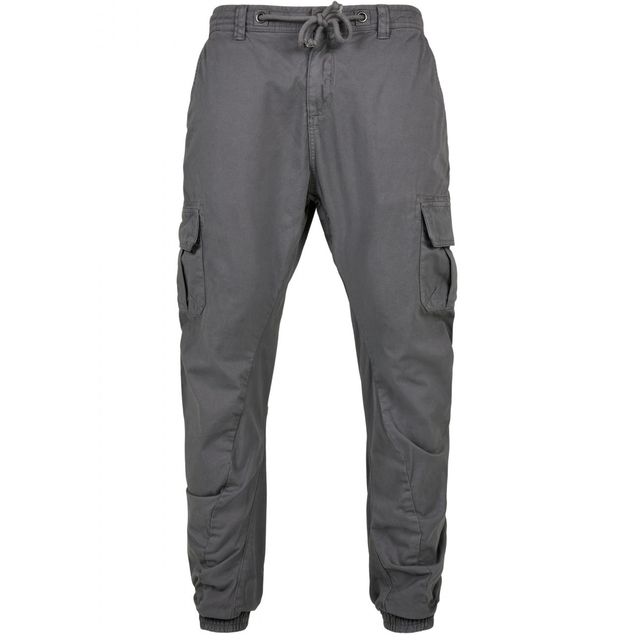 Nohavice Urban Classics Cargo Jogging - tmavo sivé, XXL