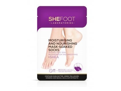 SheFoot EXFOLIAČNÉ PONOŽKY s peelingovým účinkom maska na chodidlá 2 kusy