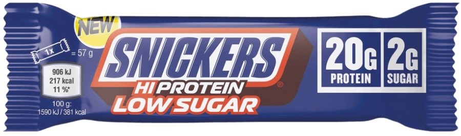 Snickers hiprotein low sugar bar 57 g