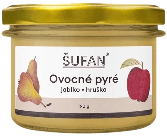 Šufan pyré 190 g - jablko/hruška