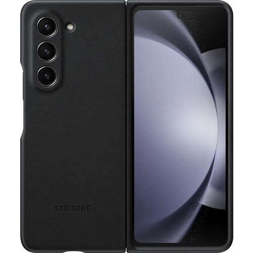 Samsung Zadný kryt z eko kože pre Galaxy Z Fold5, Grafitová