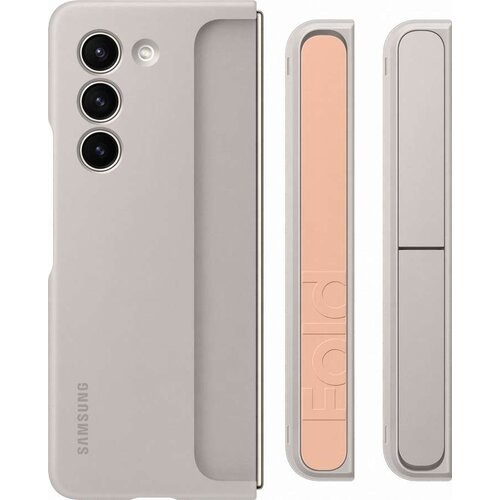 Samsung Ochranný kryt so stojankom a pútkom pre Galaxy Z Fold5, Svetlošedá