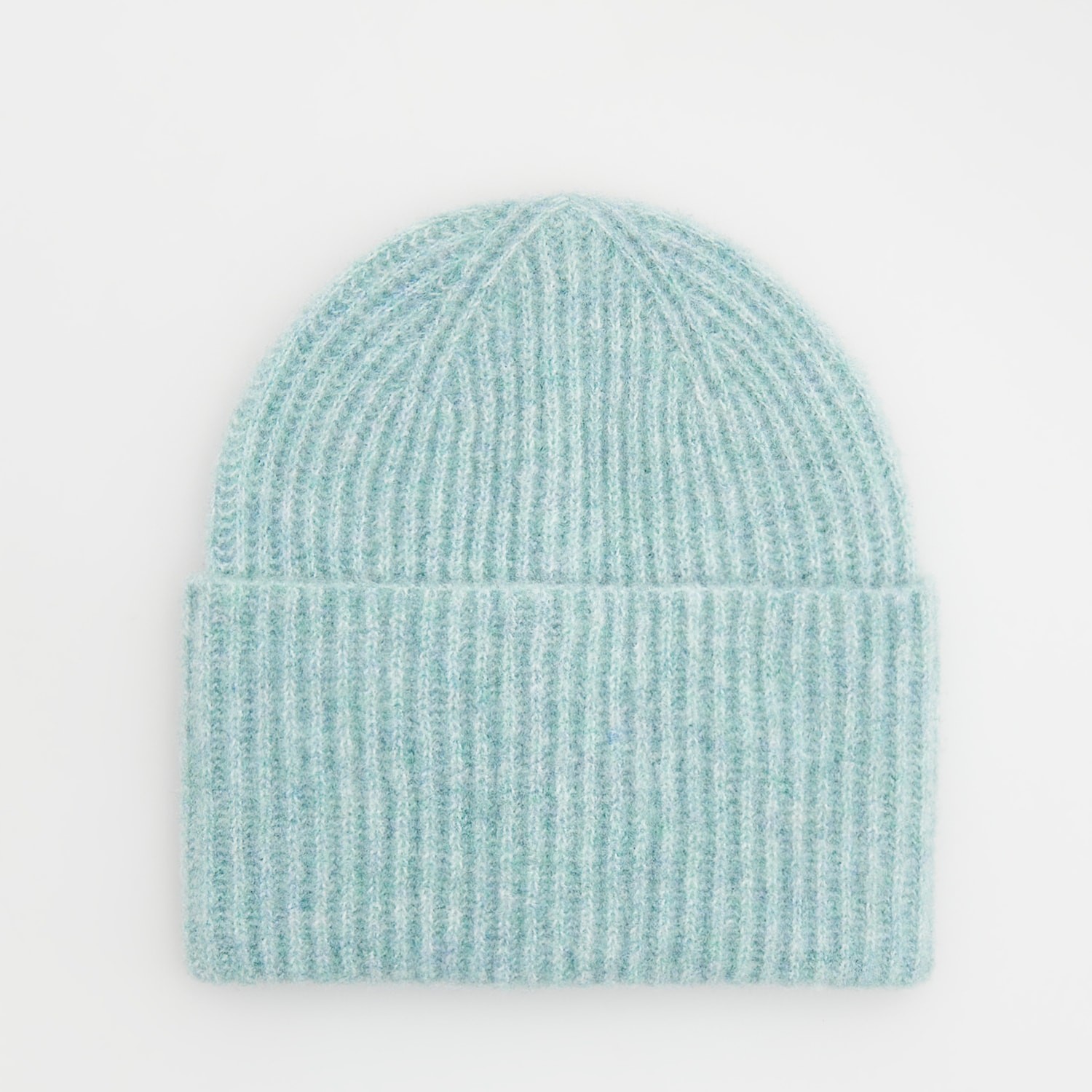 Reserved - Pletená čiapka beanie - Tyrkysová