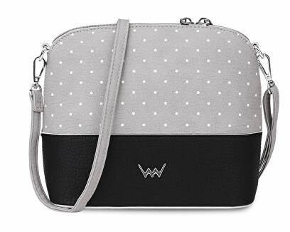 Vuch Dámska crossbody kabelka Cara Dotty Grey