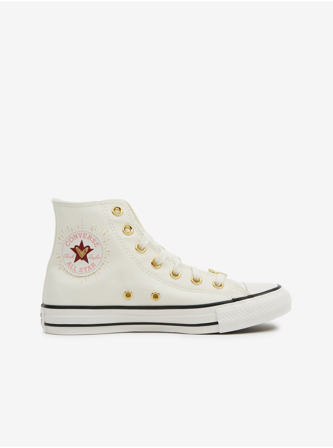 Krémové dámske členkové tenisky Converse Chuck Taylor All Star